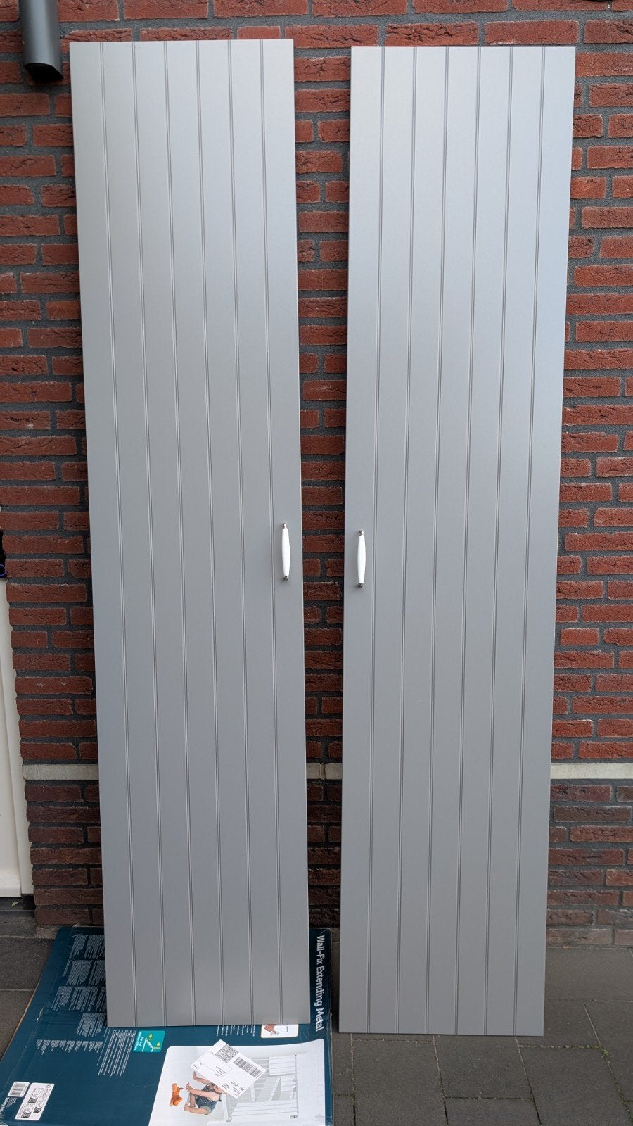 IKEA PAX deuren (2x) 229x50cm voor 236cm kast, Ophalen, Gebruikt, 200 cm of meer, 50 tot 100 cm