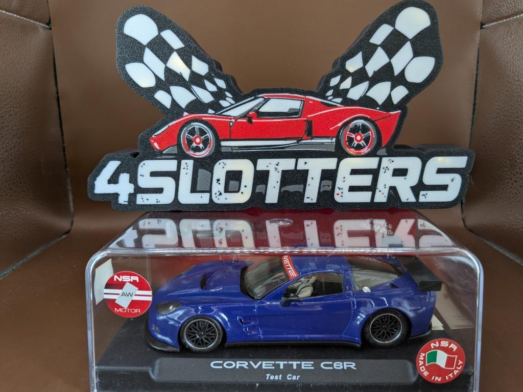 NSR Chevrolet Corvette C6R Blue Test Car NSR1077AW, Verzenden, Nieuw, Elektrisch, Overige merken