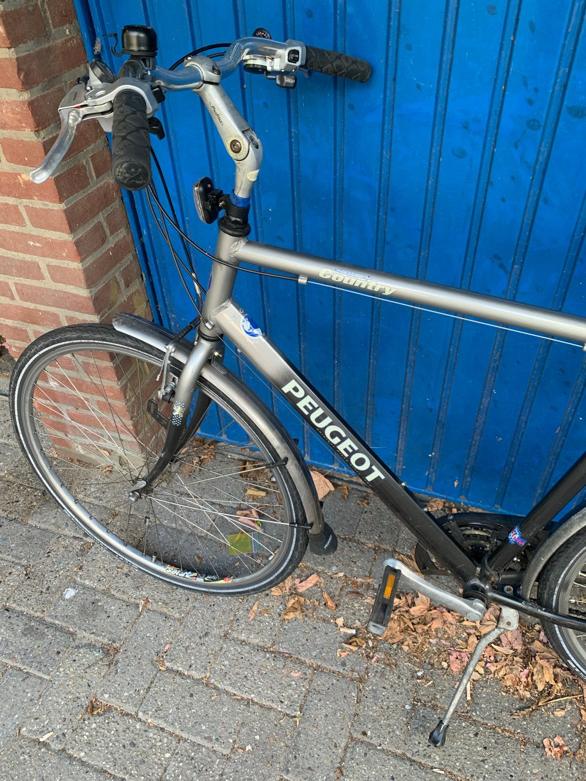 Peugeot Country fiets - Goed onderhouden, Fietsen en Brommers, Gebruikt, Velgrem, Versnellingen, 53 tot 57 cm