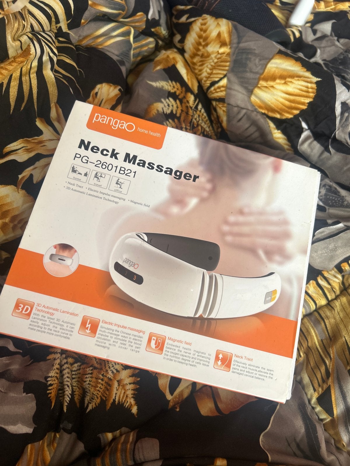 Pangao Nek Massager PG-2601B21 - Nieuw in doos, Ophalen of Verzenden, Nieuw, Apparaat