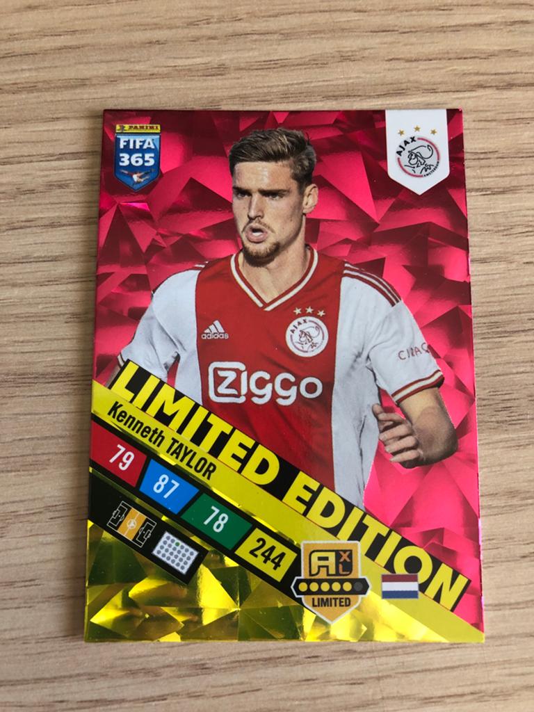 Panini FIFA 365 2023 Kenneth Taylor Limited Edition, Ophalen of Verzenden, Nieuw, Buitenlandse clubs, Poster, Plaatje of Sticker