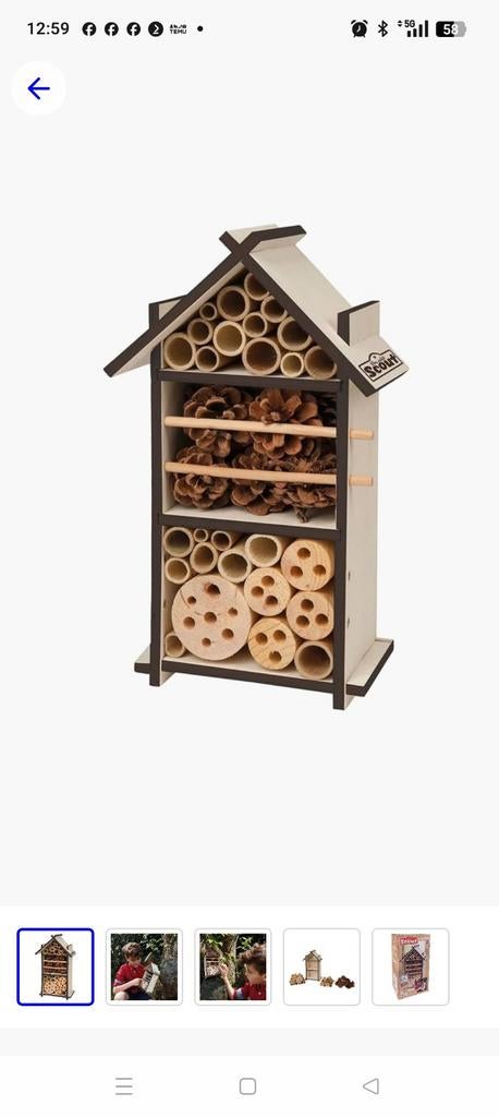 Insectenhotel gezocht voor Dierenweide Kaatsheuvel, Tuin en Terras, Vogelhuisjes en Vogelbaden, Ophalen of Verzenden