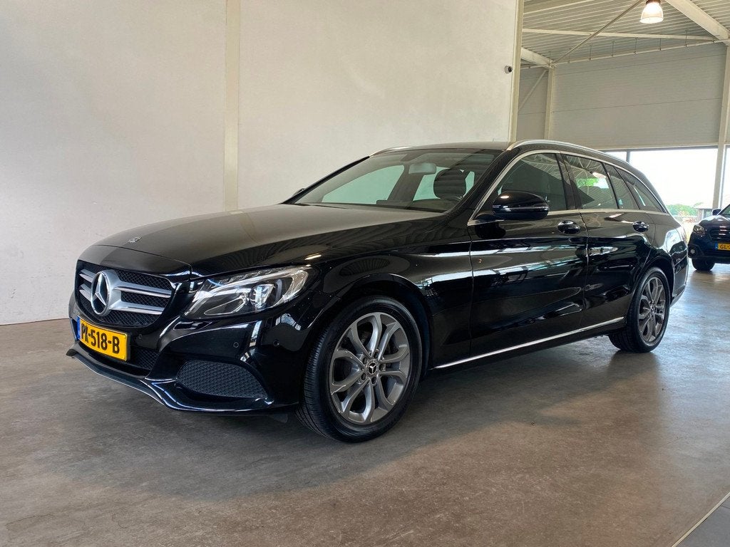 Mercedes-Benz C-klasse Estate 180 Automaat 1e eig NL-auto, Automaat, Achterwielaandrijving, Euro 6, Leder en Stof