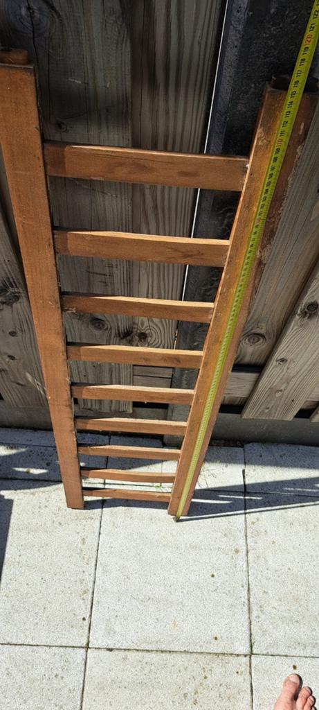 Houten hekje, Ophalen of Verzenden, Gebruikt, Minder dan 2 meter