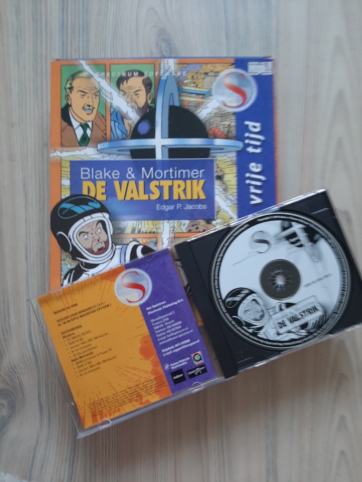 Blake & Mortimer: De Valstrik CD-ROM (ongebruikt), Ophalen of Verzenden, Nieuw, Avontuur en Actie