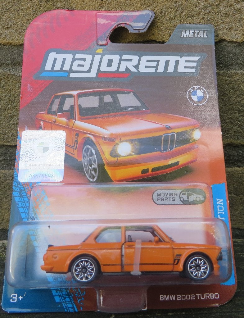 Majorette BMW 2002 TURBO oranje, Ophalen of Verzenden, Nieuw, Auto