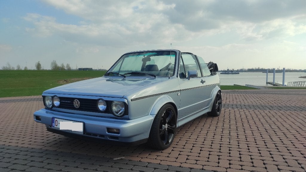 VW Golf 1 Cabriolet 1.8 injectie, 98pk, 1992, rijklaar, Ophalen, Gebruikt, Volkswagen