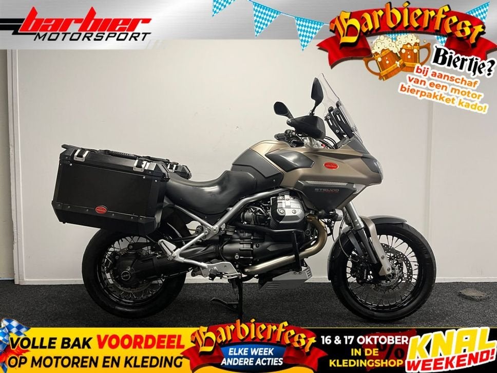 ⭐️⭐Moto Guzzi STELVIO 1200 NTX ABS (bj 2011)⭐️⭐, Motoren, 2 cilinders, Moto Guzzi, Motorrijbewijs A, Bedrijf
