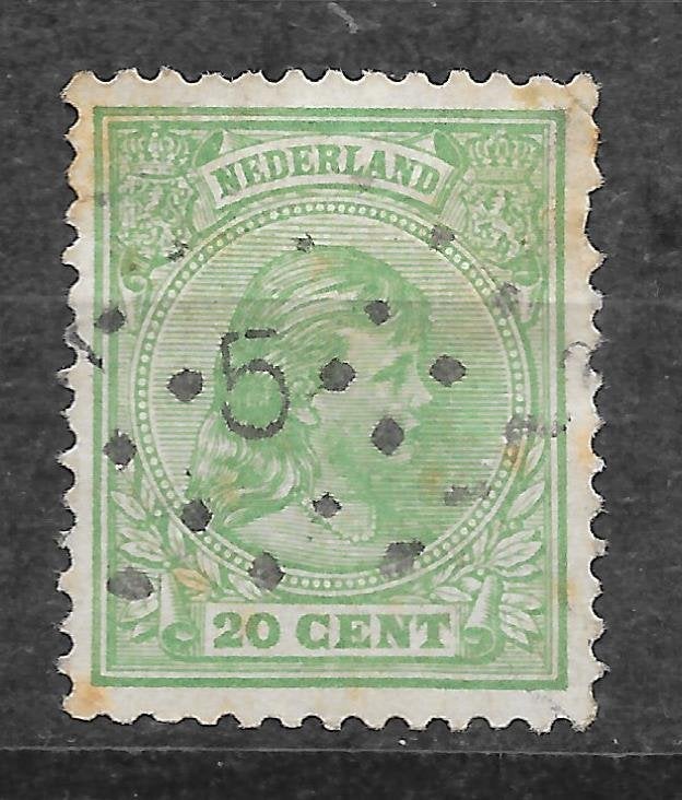 Nvph 40 gebruikt cw 4,00, Ophalen of Verzenden
