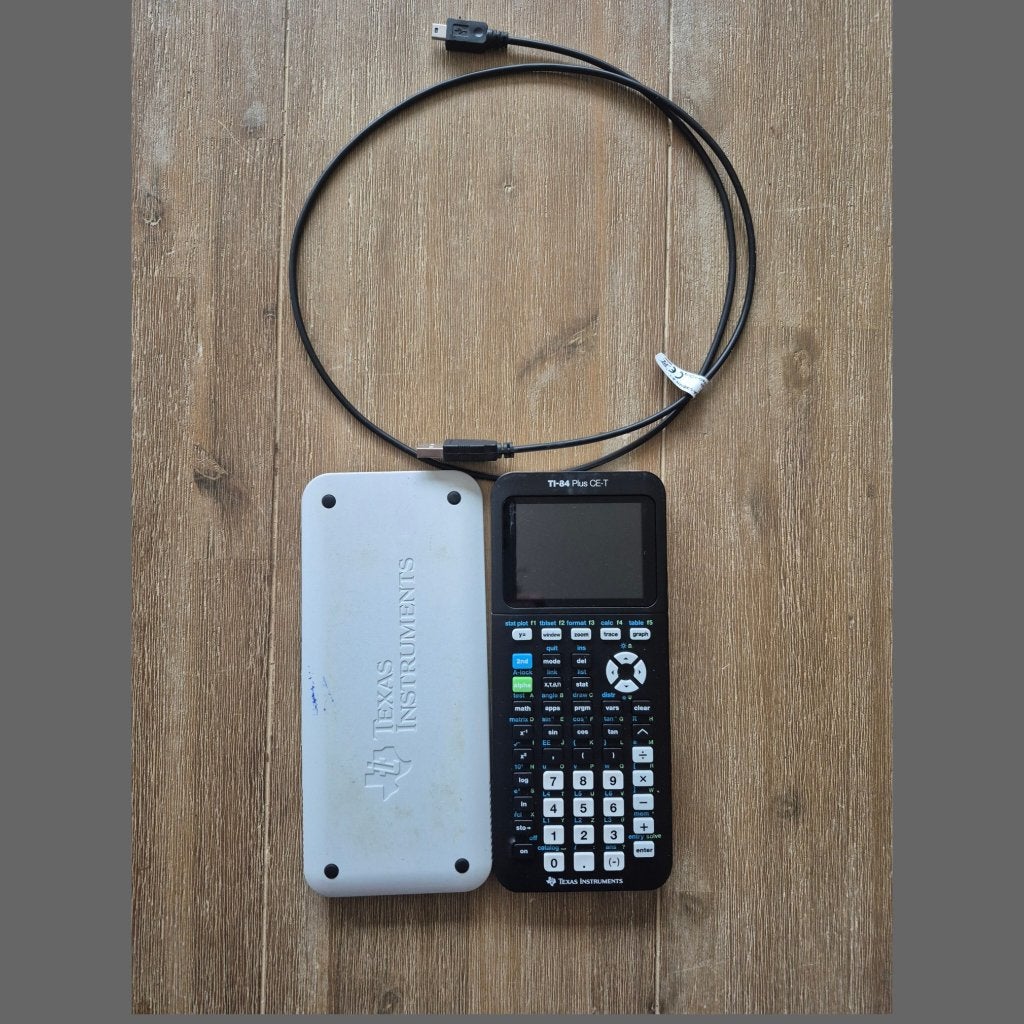 Grafisch rekenmachine texas instruments TI-84PLUS CE-T, Ophalen of Verzenden, Zo goed als nieuw