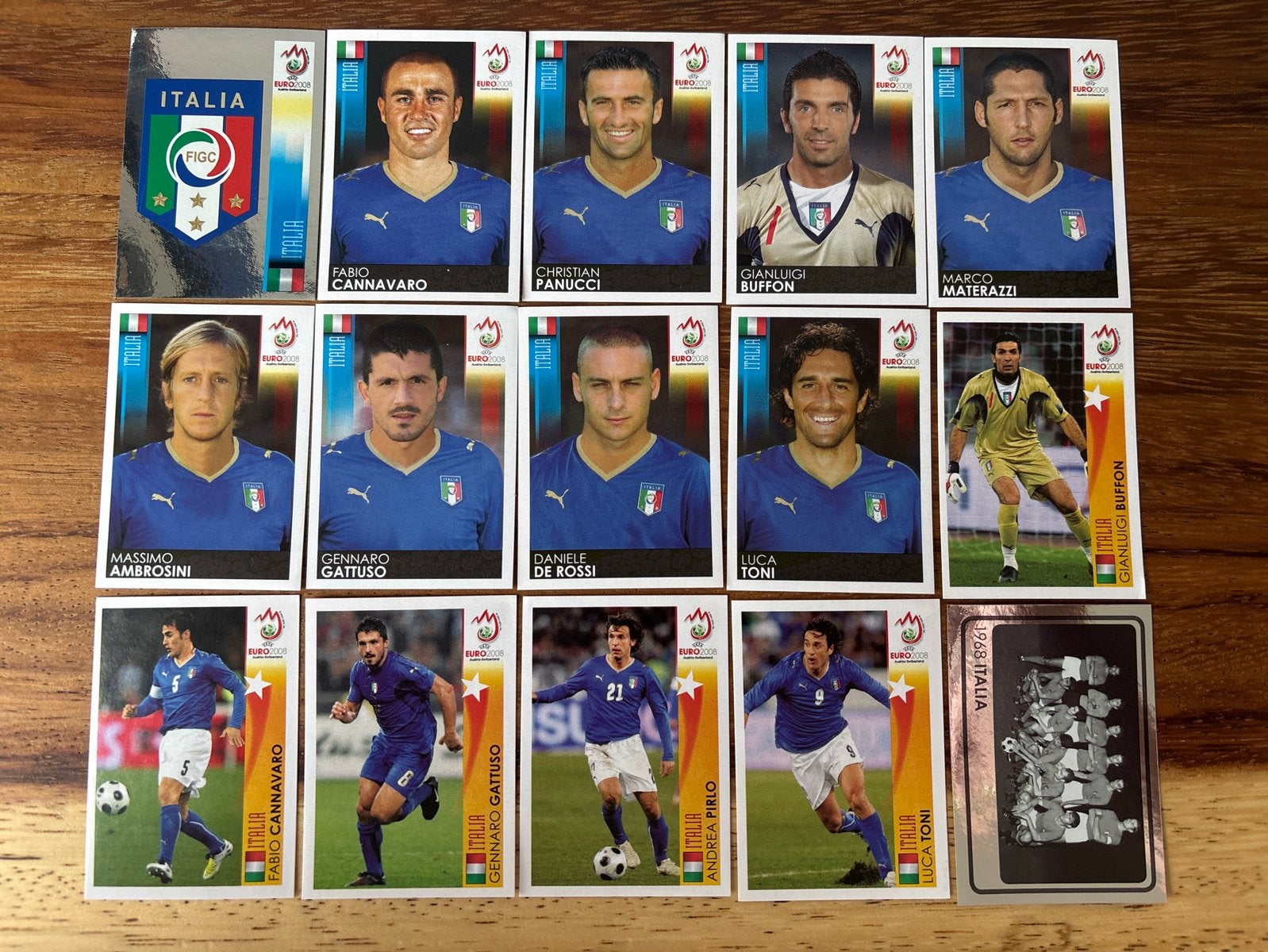Panini Euro 2008 Italië Voetbal Stickers en Plaatjes, Ophalen of Verzenden, Zo goed als nieuw, Stickers en Plaatjes