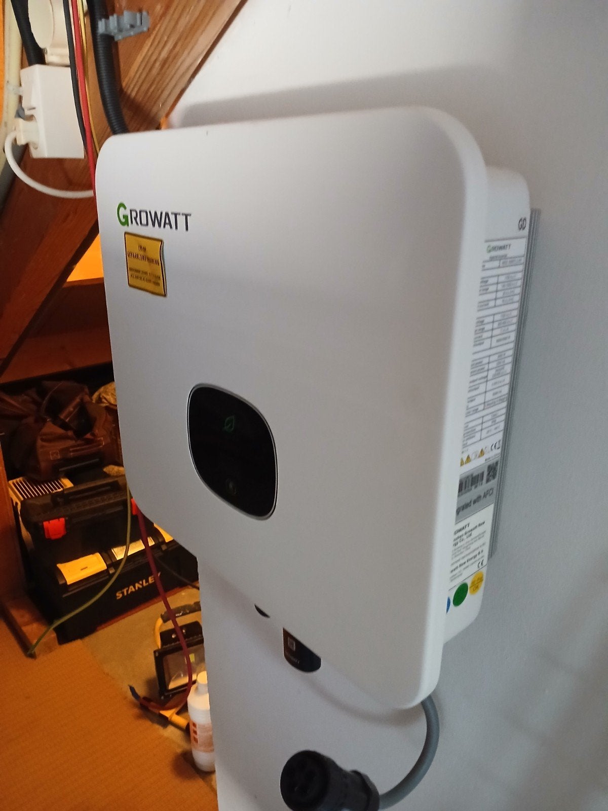 Omvormer Growatt MOD 3000 TL3-XH, Ophalen of Verzenden, Gebruikt, Overige typen