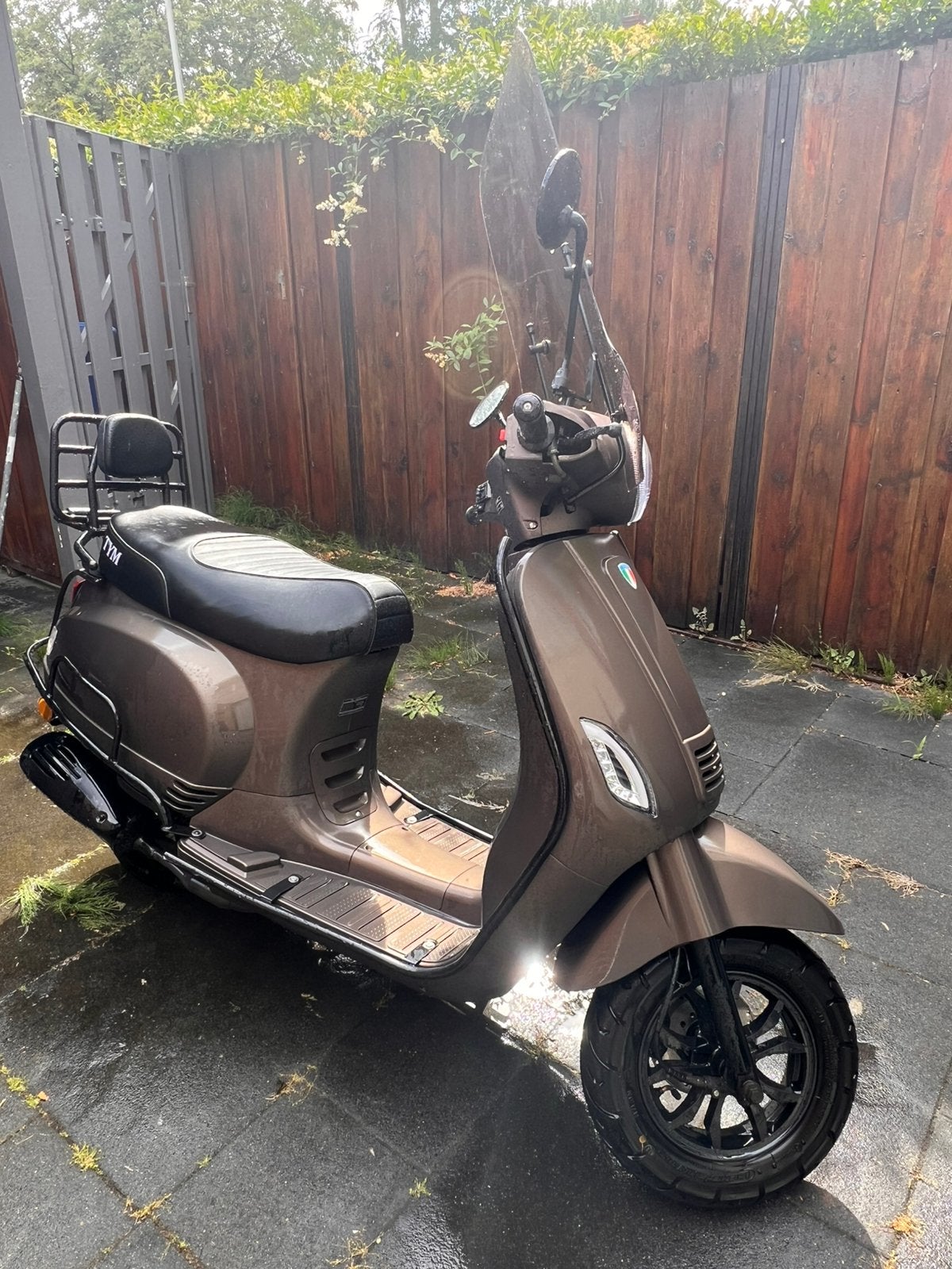 Scooter TYM  (Blauw Kenteken) Slechts 500 KM!!!, Fietsen en Brommers, Brommeronderdelen | Snorfietsen, Zo goed als nieuw, Overige merken