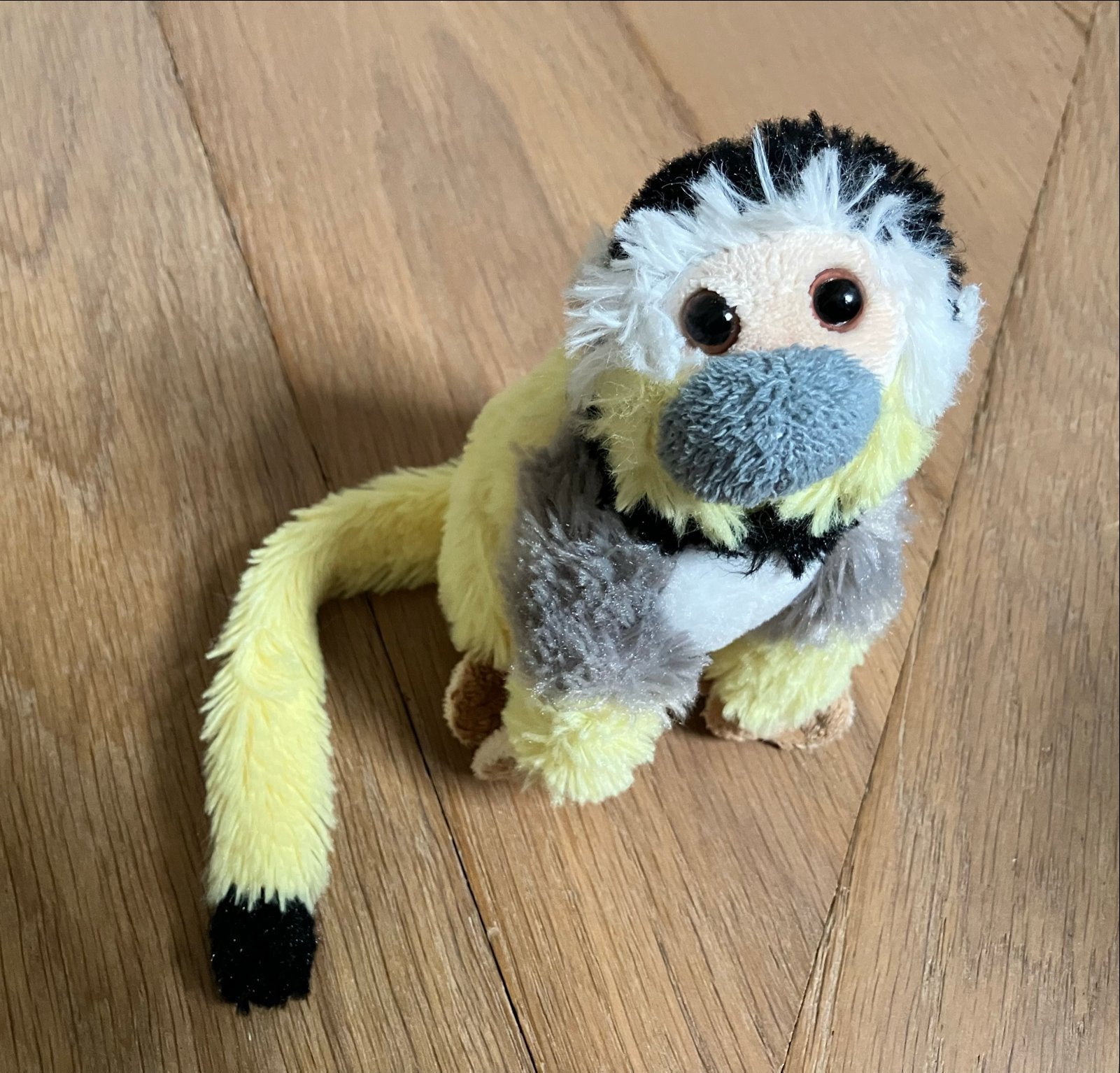 Doodshoofdaapje knuffel van Apenheul - Zo goed als nieuw!, Kinderen en Baby's, Speelgoed | Knuffels en Pluche, Ophalen of Verzenden