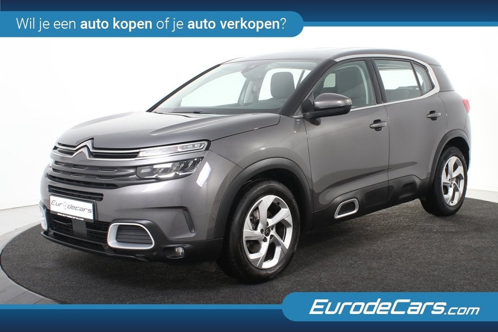 Citroën C5 Aircross Feel *1ste Eigenaar*Leer*Navigatie*Came, Dealer onderhouden, Stof, Gebruikt, 1199 cc
