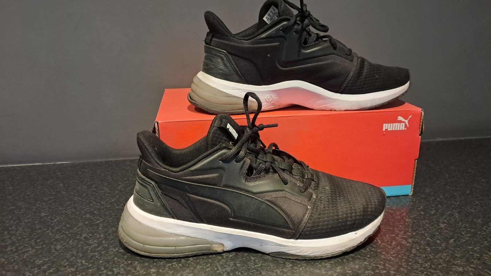 Zwarte Puma Sneakers Maat 40, Puma, Zwart, Ophalen of Verzenden, Sneakers of Gympen