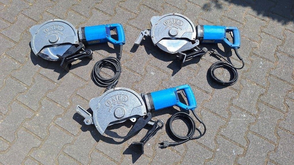 3x Baier EHS 2 L Metaal droogzaagmachine ijzer staal, ., Ophalen of Verzenden, Zo goed als nieuw, .