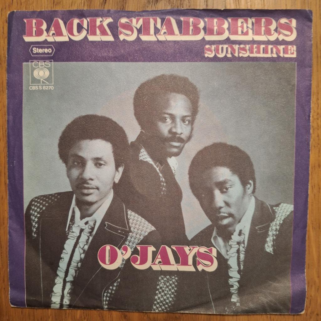 O'Jays - Back Stabbers (028), Cd's en Dvd's, Vinyl Singles, Gebruikt, Pop, Ophalen of Verzenden