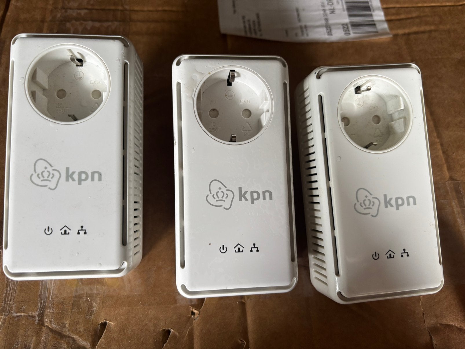 KPN adapter 3 stuks, Computers en Software, Powerlines, Ophalen of Verzenden, Zo goed als nieuw