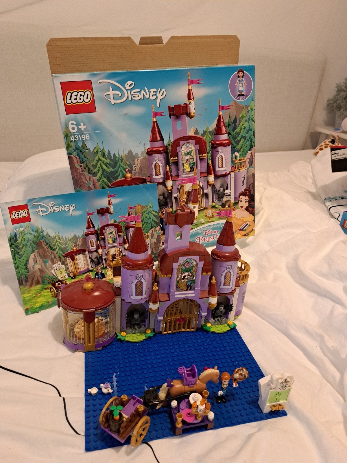 LEGO Disney Belle en het Beest kasteel 43196, Ophalen, Zo goed als nieuw