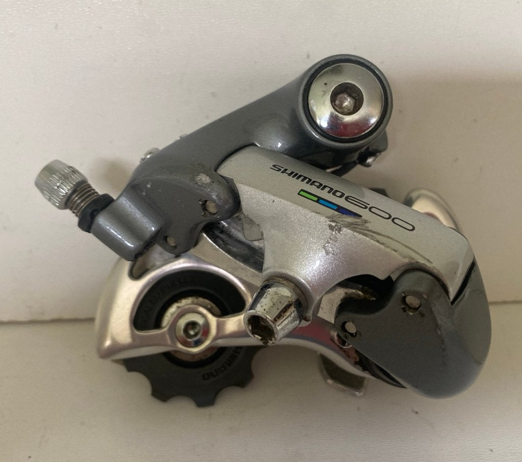 Shimano 600 tri colore RD-6401 Achterderailleurvintage, Ophalen of Verzenden, Gebruikt