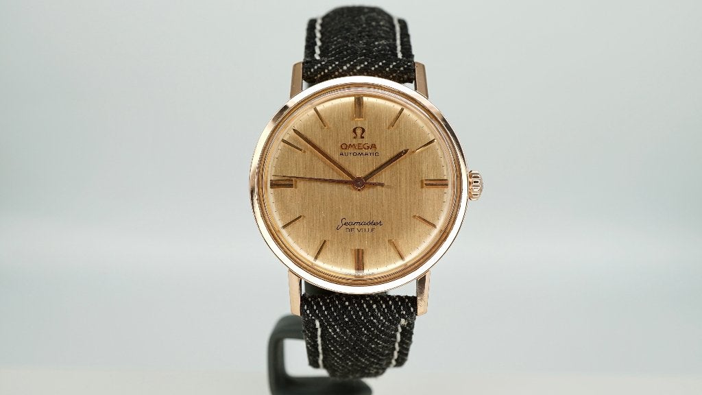 Omega Seamaster De Ville 18k rose gold ref., Omega, Omega, Omega, Goud