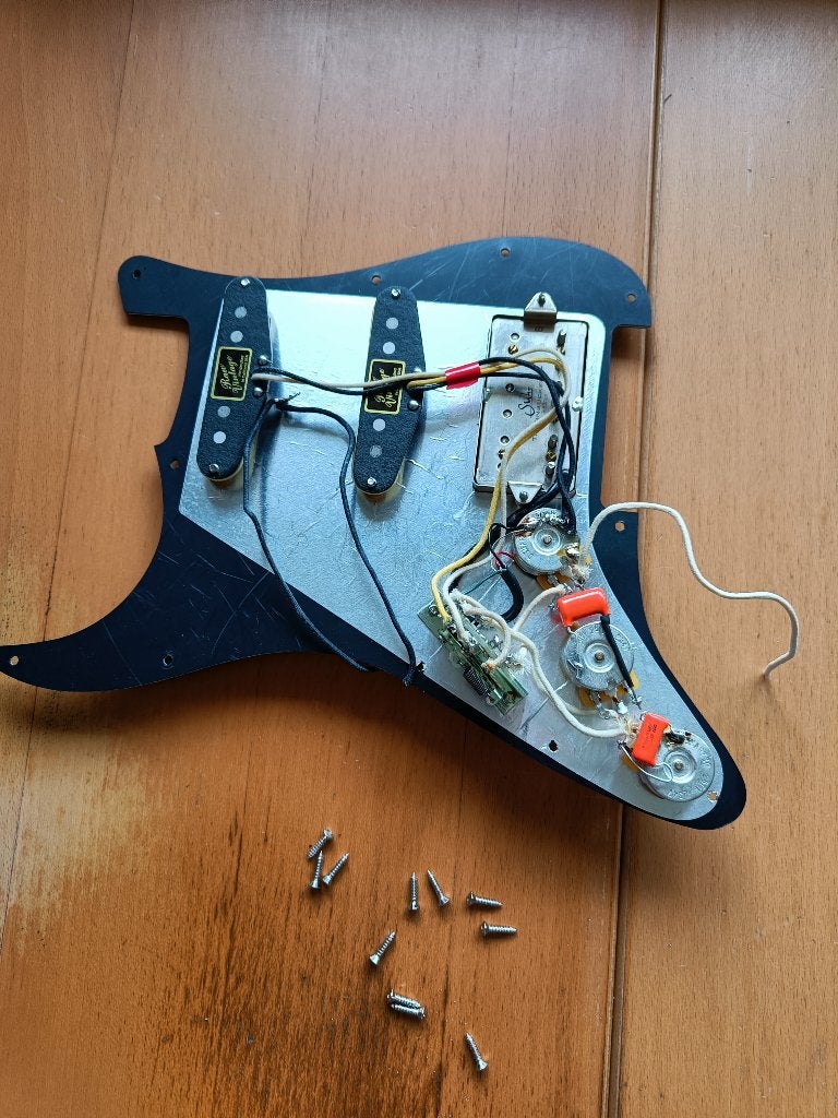 Gitaar Slagplaat HSS, Ophalen of Verzenden, Zo goed als nieuw, Solid body, Overige merken