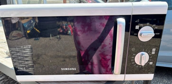 Samsung Magnetron MW81W-X - Wit,, Witgoed en Apparatuur, Magnetrons, Minder dan 45 cm, Ophalen of Verzenden, Draaiplateau, Vrijstaand