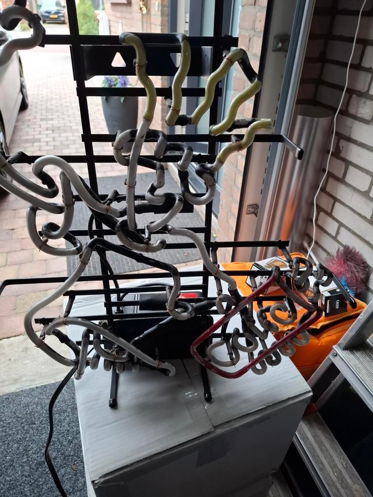 Fideldiddel neon lamp, Ophalen of Verzenden
