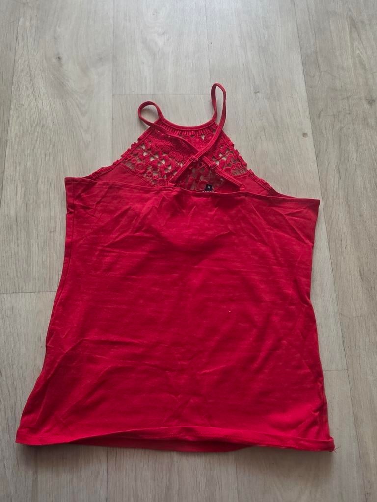 Leuke rode Coolcat T-shirt maat M met gebreide voorkant, Kleding | Dames, T-shirts, Maat 38/40 (M), Ophalen of Verzenden, Coolcat