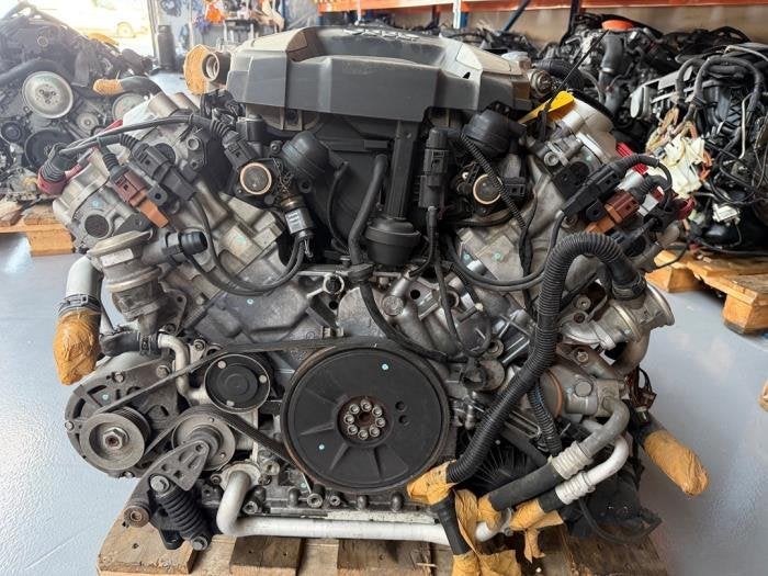 Motor van een Audi Q7, Gebruikt, -, -, -