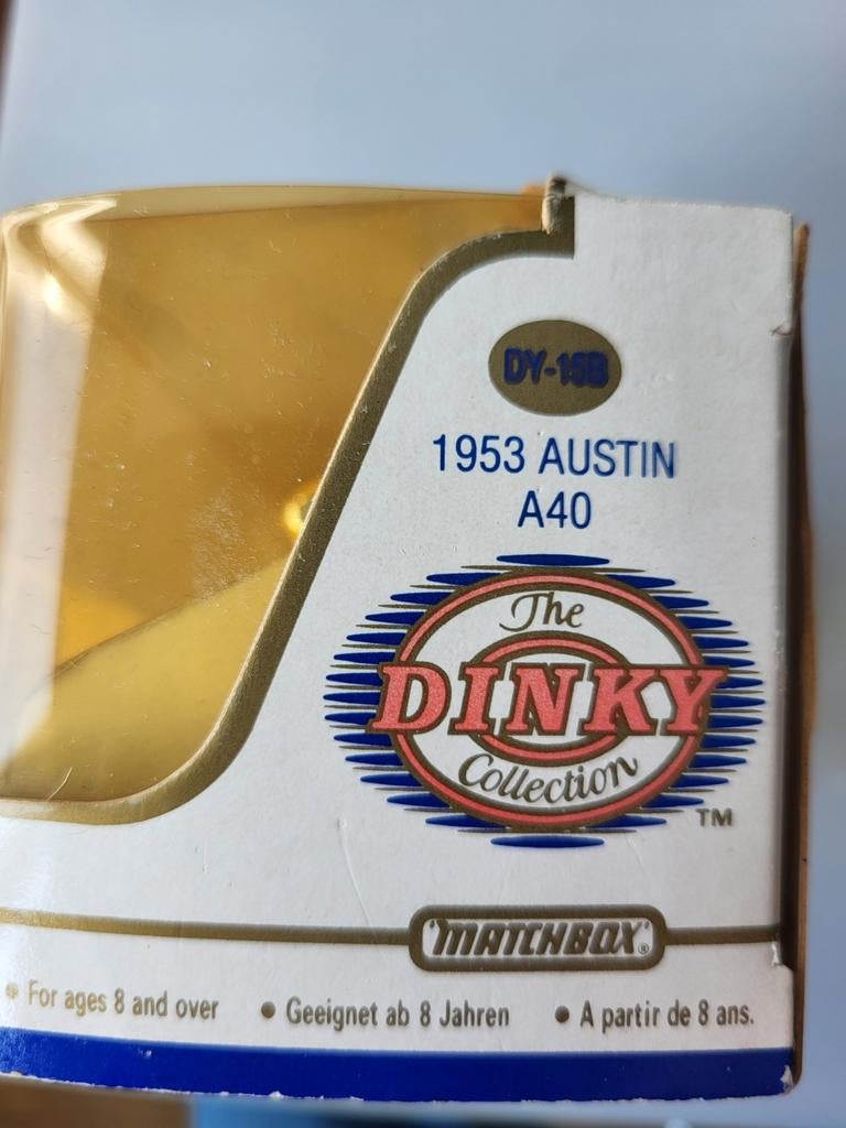 Dinky Austin A40 1953 in originele verpakking, Hobby en Vrije tijd, Modelauto's | 1:43, Ophalen of Verzenden