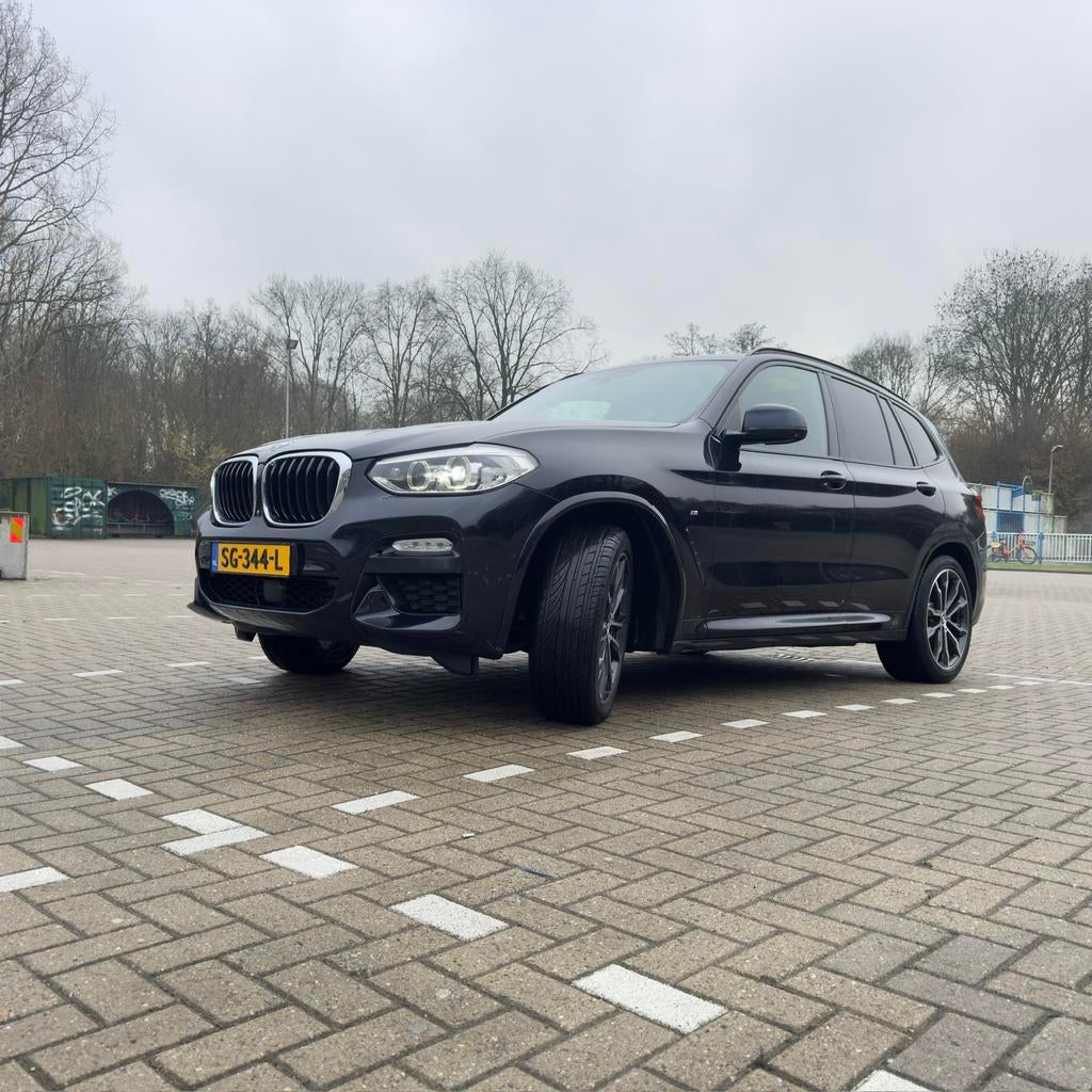 BMW X3 Xdrive20d 2018 vol met opties, Auto's, Automaat, 1995 cc, USB, Zwart