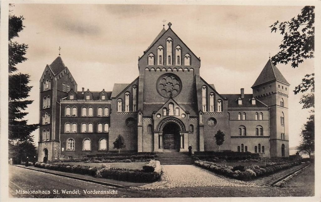 703-225-015 Missionshaus St Wendel Vorderansicht, Verzenden, Voor 1920, Duitsland