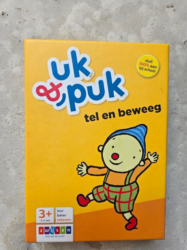 Uk & puk tel en beweeg, Ophalen of Verzenden