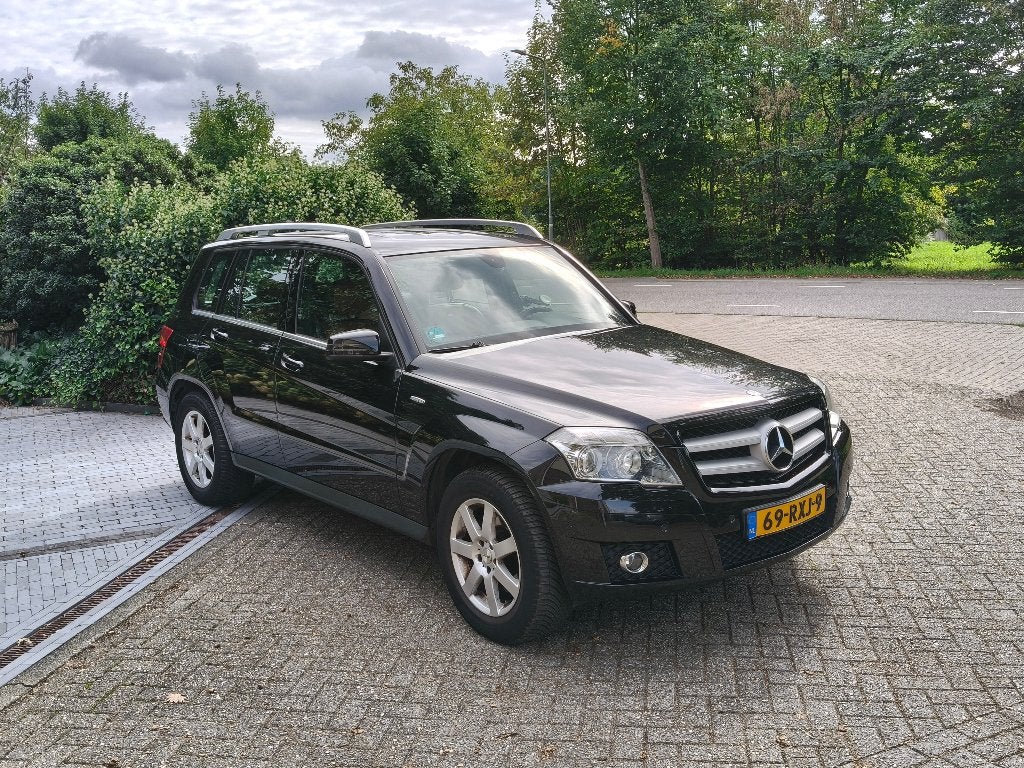 Mercedes-Benz GLK 2.1 CDI Glk220 4MATIC AUT 2011 Zwart, Auto's, Automaat, 2000 kg, Zwart, Diesel