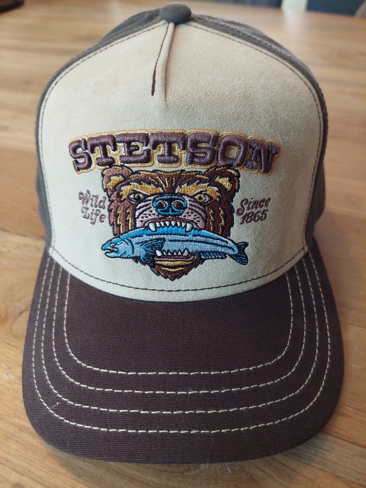 Stetson Trucker Cap Hunting Bear - Maat 54cm/S, Kleding | Heren, Hoeden en Petten, Ophalen of Verzenden, Nieuw, Stetson, Pet