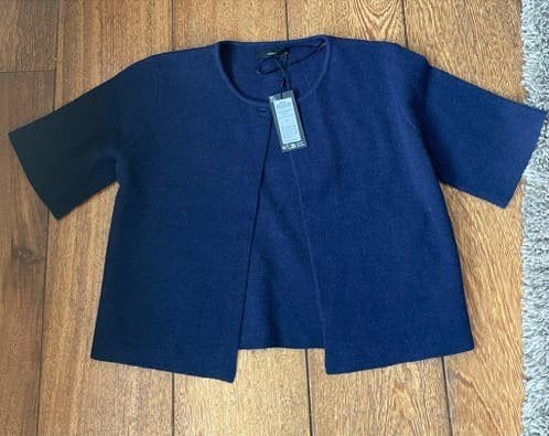 Nieuwe Pigalle Cardigan XS - Donkerblauw, Ophalen of Verzenden, Nieuw, Maat 34 (XS) of kleiner, Blauw