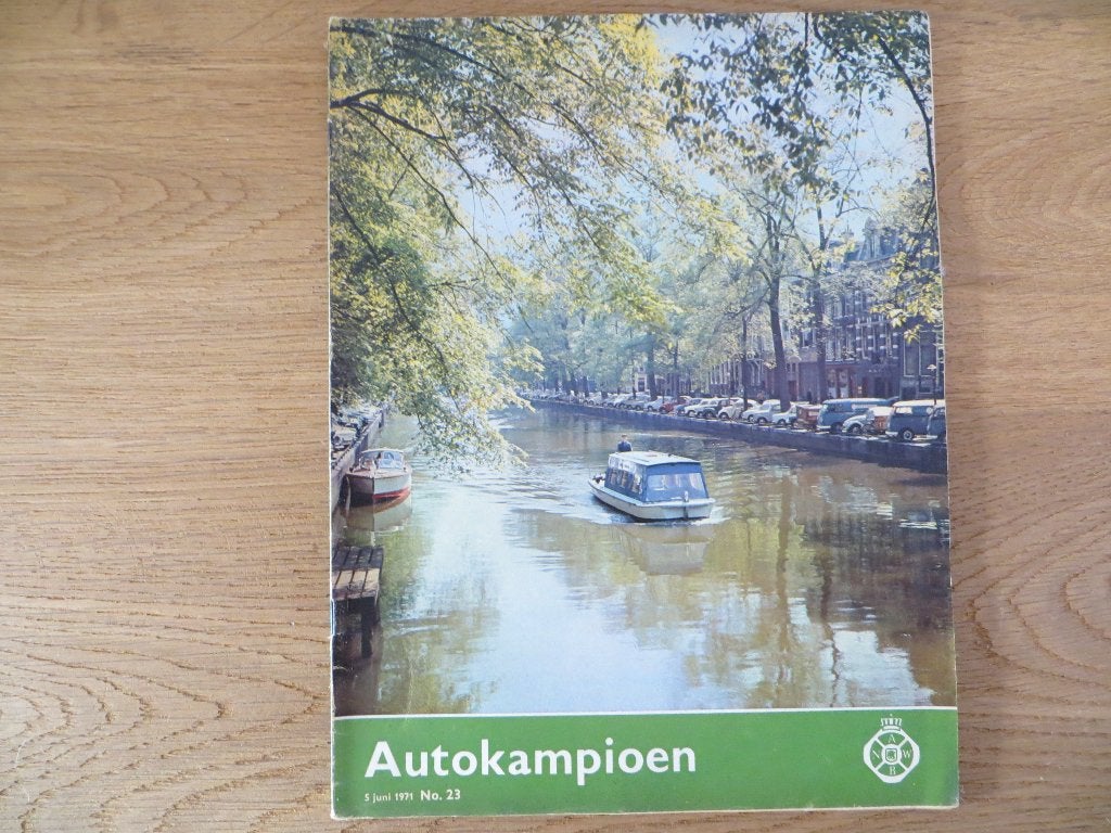 Autokampioen 23 1971 Scaldia 412 LS (test), Datsun Cherry, Verzenden, Nieuw, Overige merken