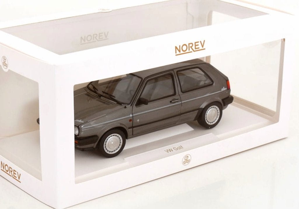 VW Golf Champion '89 Grijs met. schaal 1/18 NOREV ref 188564, Hobby en Vrije tijd, Modelauto's | 1:18, Verzenden, Nieuw, Auto