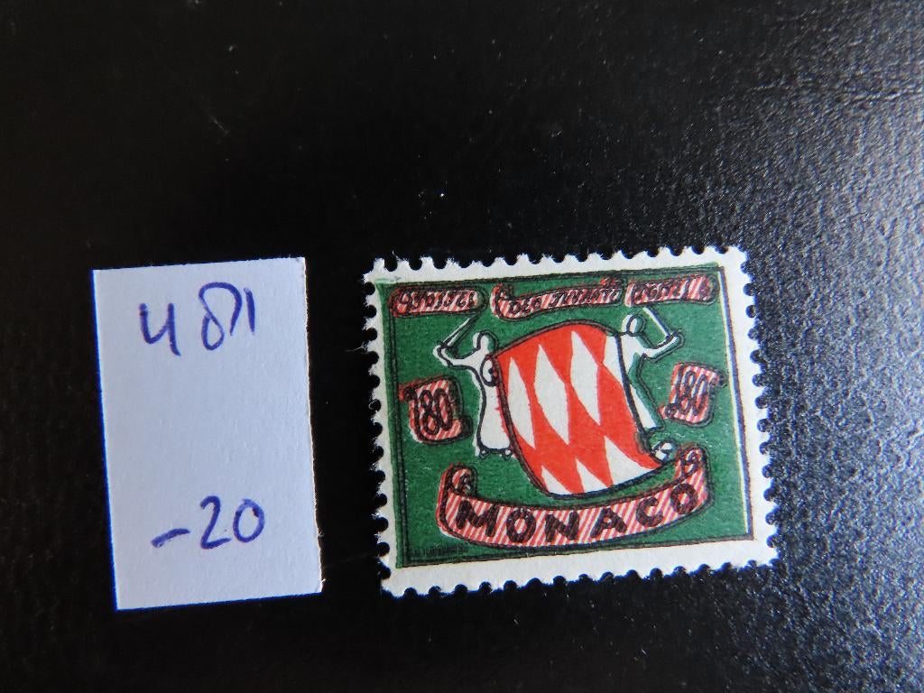 Monaco 481, Ophalen of Verzenden, Monaco