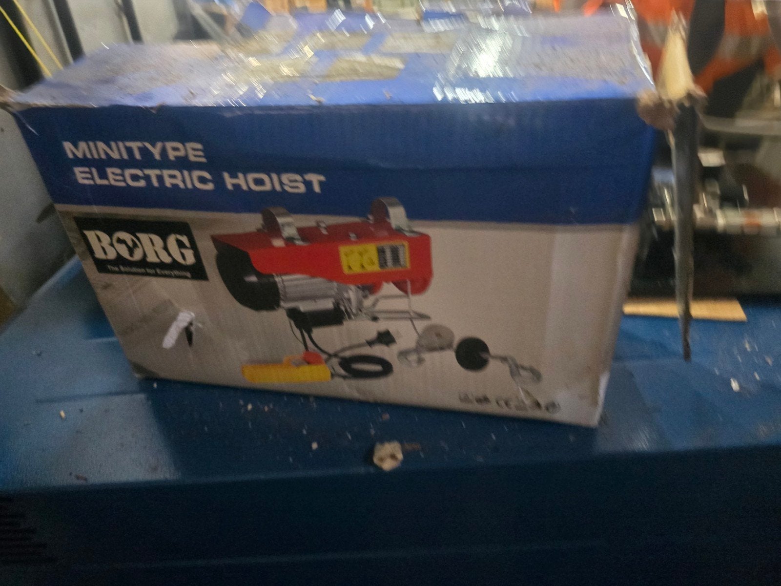 Borg Minitype Elektrische Takel PA-600E (Nieuw), Ophalen of Verzenden