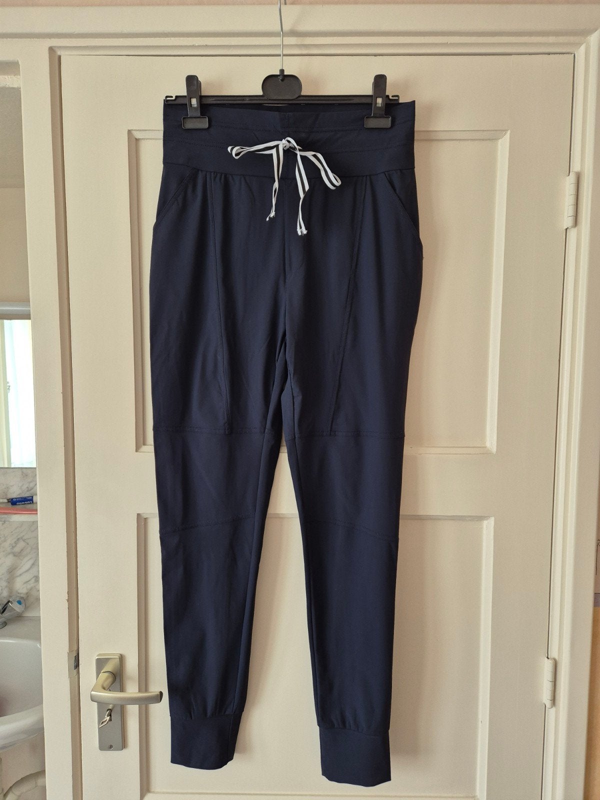 G-maxx travelstof broek maat 38 Z.G.A.N., Maat 38/40 (M), Blauw, Ophalen of Verzenden, Zo goed als nieuw
