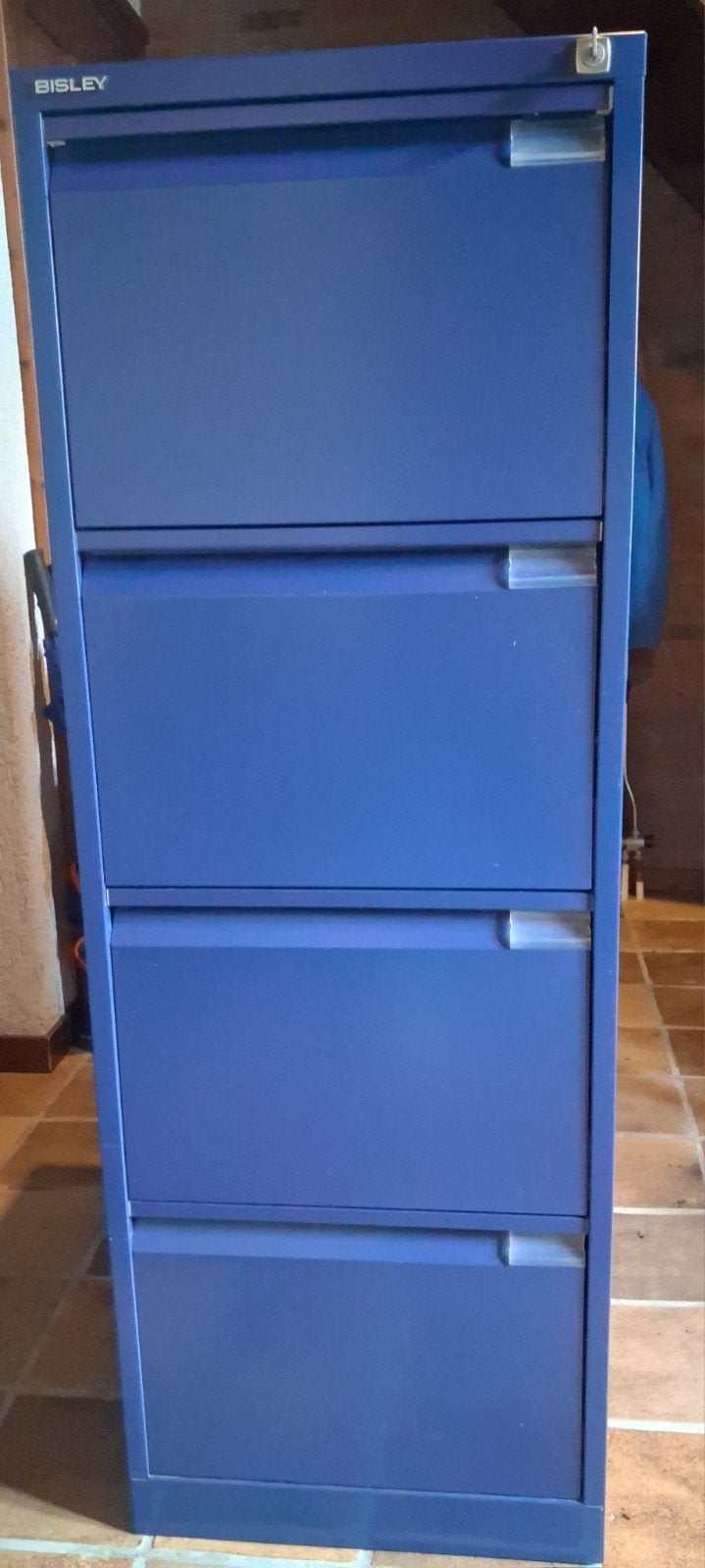 Bisley archiefkast met 50 hangmappen, Ophalen, Minder dan 50 cm, 100 tot 150 cm, Zo goed als nieuw