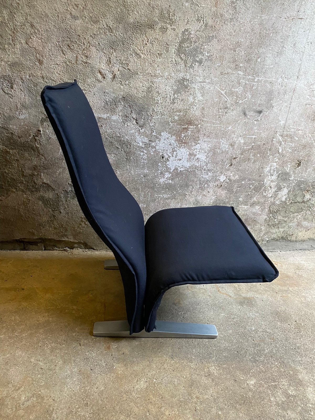 Artifort Concorde fauteuil design Pierre Paulin, Ophalen, Gebruikt, Design, 75 tot 100 cm