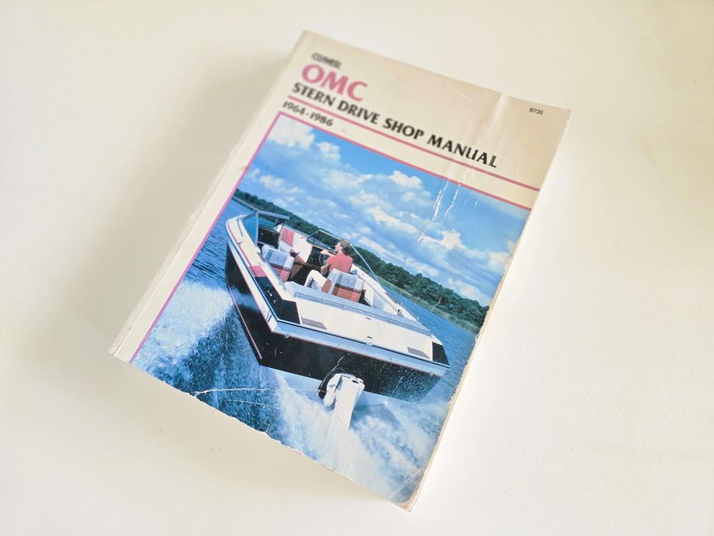 OMC werkplaatshandboek motoren 1964-1986, Watersport en Boten, Accessoires en Onderhoud, Gebruikt, Onderhoud en Reparatie, Ophalen of Verzenden