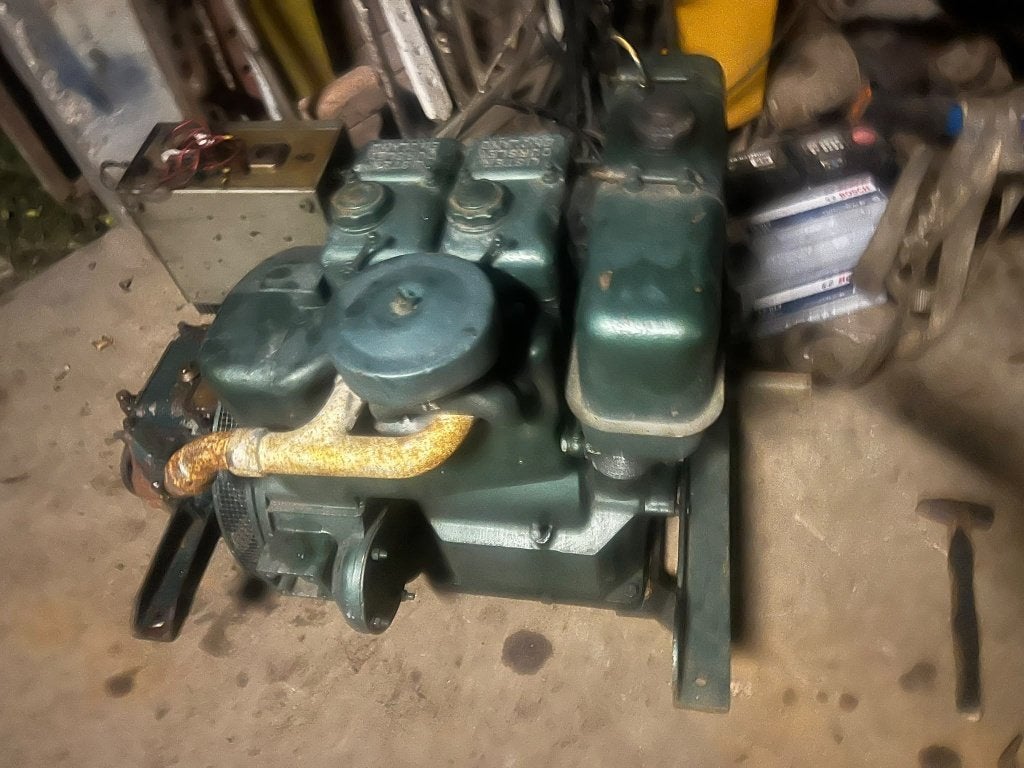 2 cilinder lister met keerkoppeling, Ophalen, 10 tot 30 pk, Gebruikt, Binnenboordmotor