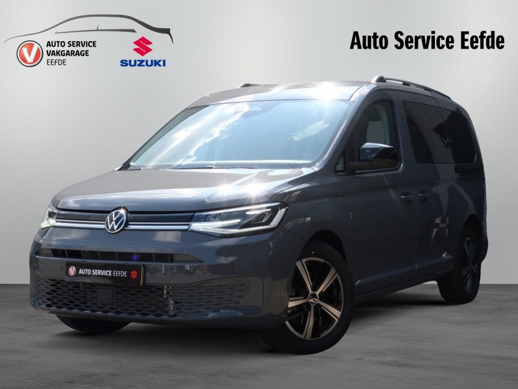 Volkswagen Caddy 1.5 Style Maxi e-Hybrid 7-Pers Plug-in, Auto's, Volkswagen, Automaat, 12 maanden, 4 cilinders, Automatische klimaatregeling