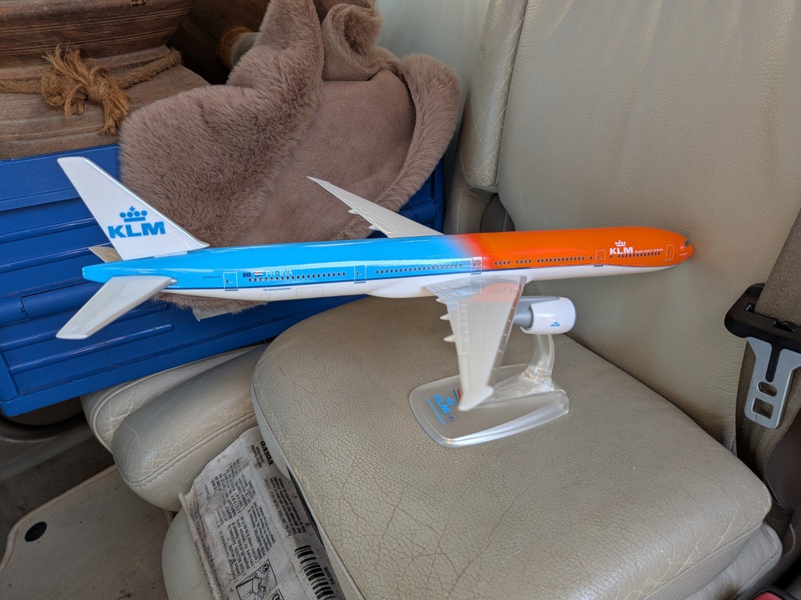 Klm vliegtuig, Ophalen, Zo goed als nieuw, Schaalmodel