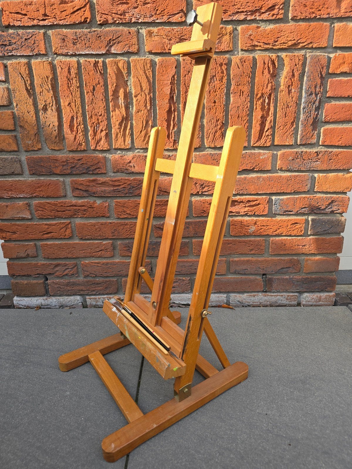 vintage antieke schildersezel / tafel ezel €25, Ophalen of Verzenden, Gebruikt, Ezel